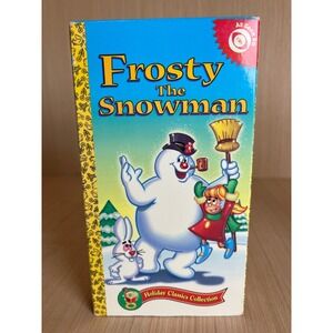 Frosty The Snowman VHS Retro Golden Books Holiday Classics 90s Collection Tape